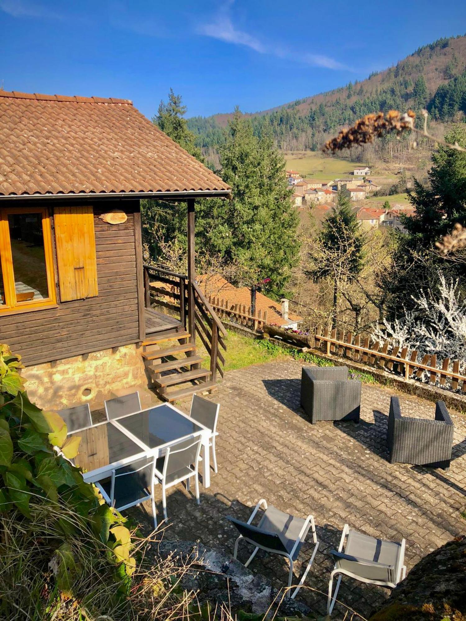 Chalet Les Accacias Vocance Ngoại thất bức ảnh